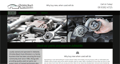 Desktop Screenshot of christiesbeachwreckers.com.au